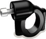 Kuryakyn Side Mount License Plate Holder Clamp 86-17 Softails Gloss Black
