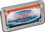 Kuryakyn LED License Plate Light With Red Accent Light Universal Chrome