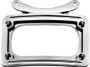 Kuryakyn Curved License Plate Frame Chrome