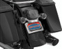 Kuryakyn Curved License Plate Mount Chrome