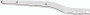 Bikers Choice 58-84 FL / 71 FX Stock Chrome Rear Fender Struts Replaces H-D 59933-58