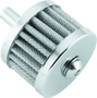Bikers Choice Chrome 3/8 Inch Breather Filter With Bolt