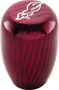 DragonFire Racing Shift Knob Short- Red Carbon Fiber