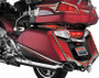 Kuryakyn L.E.D. Rear Fender Tip 12-17 GL1800 Chrome Red Lens