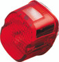 Bikers Choice 99-03 Big Twin & XL Red Laydown Taillight With Top License Light