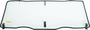 QuadBoss 05-16 Kawasaki KAF400 Mule 600 Rear Panel Windows