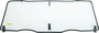 QuadBoss 15-18 Polaris Ranger 1000 Diesel Rear Panel Windows