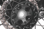 Kuryakyn Lodestar Rear Axle Sliders-BMW-Silver