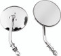 Bikers Choice 65-Up Chrome 4 Inch Round Short Stem Mirror Right Custom