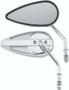 Bikers Choice 65-Up Chrome Teardrop Mirror Universal Custom Pr