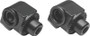 Kuryakyn Splind Peg Adptrs BMW Rear Blk