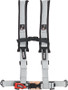 DragonFire Racing Harness- H-Style- 4-Point- 2in Buckle- Grey