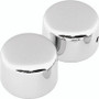 Bikers Choice 08-Up Big Twin Chrome Axle Cap Set Front