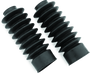 Bikers Choice 41MM Black Fork Boots Extended 8.58in / Collapsed 4in (Pair)