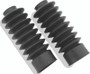 Bikers Choice 41MM Black Fork Boots Extended 8.58in / Collapsed 4in (Pair)
