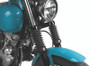 Bikers Choice 41MM Black Fork Boots Extended 8.58in / Collapsed 4in (Pair)