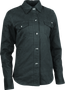 Speed and Strength Speed Society Armored Moto Shirt Black Womens - Small