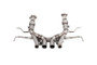Corsa 23-25 Chevrolet Corvette C8 Z06 3in Valved Cat-Back Exhaust Muffler Delete Track Systemw/o Tip