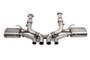 Corsa 23-25 Chevrolet Corvette C8 Z06 3in Valved Cat-Back Exhaust Muffler System (ReUses Stock Tips)