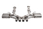 Corsa 23-25 Chevrolet Corvette C8 Z06 3in Valved Cat-Back Exhaust Muffler System (ReUses Stock Tips)