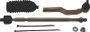 QuadBoss 19-21 Polaris RZR XP 4 Turbo S Steering Rack Tie Rod Assembly Kit - Right Inner & Outer