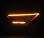 AlphaRex 2024 Toyota Tacoma NOVA-Series Projector Headlights (Pair) - Alpha-Black w/Activation Light