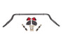 BMR 82-92 Chevrolet Camaro Sway Bar Kit Front Hollow 38mm Adjustable - Black Hammertone