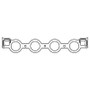 Cometic Ford 427 SOHC FE V8 .060in KF Intake Manifold Gasket Set