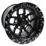 Race Star 64 Pro Forged Wicked 15x11 Lug Mount Black Anodized/Machined 5x135BC 6.50BS
