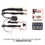 3 Switch Rocker Panel 3 Output Wire Strobe Combo