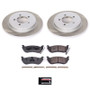Power Stop 07-10 Mercury Mountaineer Rear Semi-Coated Rotor Kit