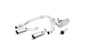 Gibson 25+ Dodge Ram 3.0L Crew Cab Std Bed Cat-Back Dual Sport Exhaust - Polished SS Tips