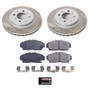 Power Stop 93-95 Honda Civic Front Semi-Coated Rotor Kit