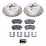Power Stop 10-13 Kia Forte Koup Rear Semi-Coated Rotor Kit