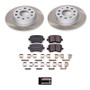 Power Stop 2010 Volkswagen Golf Rear Semi-Coated Rotor Kit
