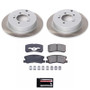 Power Stop 07-13 Mitsubishi Outlander Rear Semi-Coated Rotor Kit