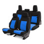 Covercraft 21-24 Ford F150/ Endura PrecisionFit Custom Second Row Seat Covers - Blue/Black