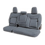 Covercraft 19-21 Chevrolet Silverado/ Leatherette PrecisionFit Front Row Seat Covers - Med Grey