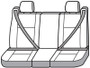 Covercraft 01-06 Ford Super Duty Carhartt Super Dux SeatSaver Custom Front Row Seat Covers - Black