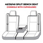 Covercraft 01-06 Ford Super Duty Carhartt Super Dux SeatSaver Custom Front Row Seat Covers - Black
