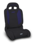 PRP EnduroDaily Reclining Suspension Seat - Black/Purple Vinyl - Passenger