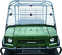 QuadBoss 09-22 Kawasaki KAF620M Mule 4010 4x4 Windbreak Folding Windshield