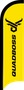 QuadBoss 11ft Sail Flag Yellow