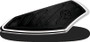 Performance Machine Floorboard Assembly Driver Contour - Chrome