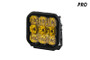 Diode Dynamics SS5 LED Pod Pro - Yellow Driving (Single)
