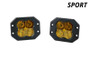 Diode Dynamics SS3 Sport ABL - Yellow SAE Fog Flush (Pair)