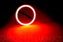 Diode Dynamics Halo Lights LED 120mm - Red (Pair)