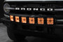 Diode Dynamics Bronco SS5 6-Pod CrossLink Grille Lightbar Kit Pro - Yellow Combo