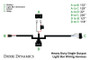 Diode Dynamics Heavy Duty (Single) Output Light Bar Wiring Harness