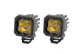Diode Dynamics Stage Series C1 LED Pod Pro - Yellow Spot Standard ABL (Pair)